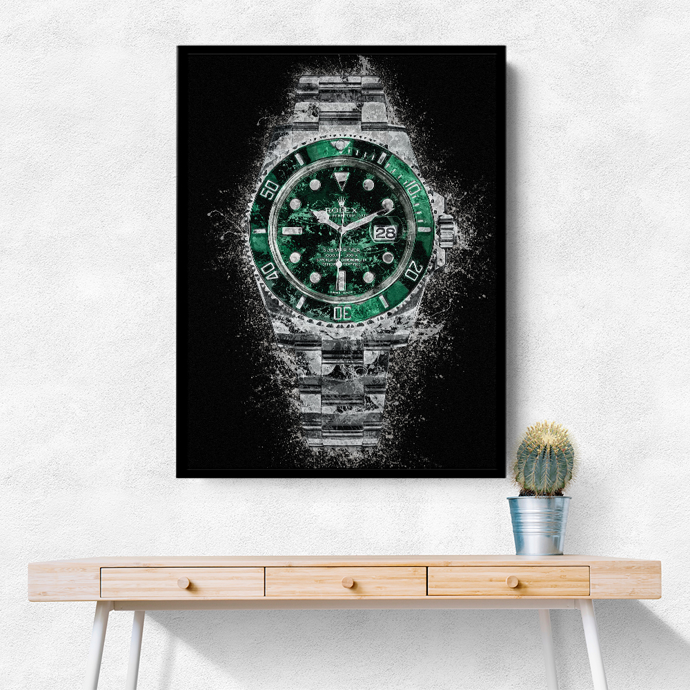 Rolex Hulk Submariner Abstract