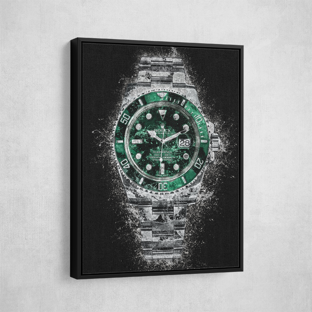 Rolex Hulk Submariner Abstract