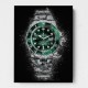 Rolex Hulk Submariner Abstract