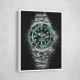 Rolex Hulk Submariner Abstract