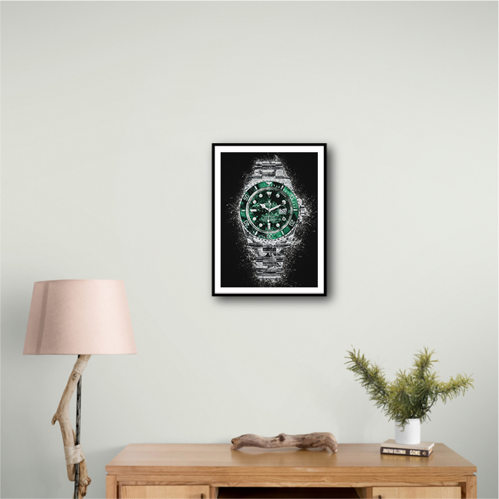 Rolex Hulk Submariner Abstract