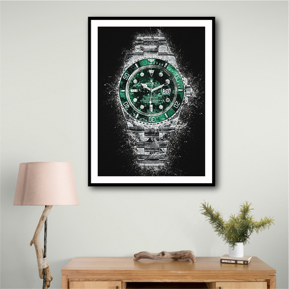 Rolex Hulk Submariner Abstract