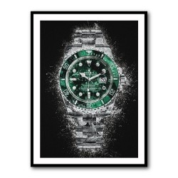 Rolex Hulk Submariner Abstract