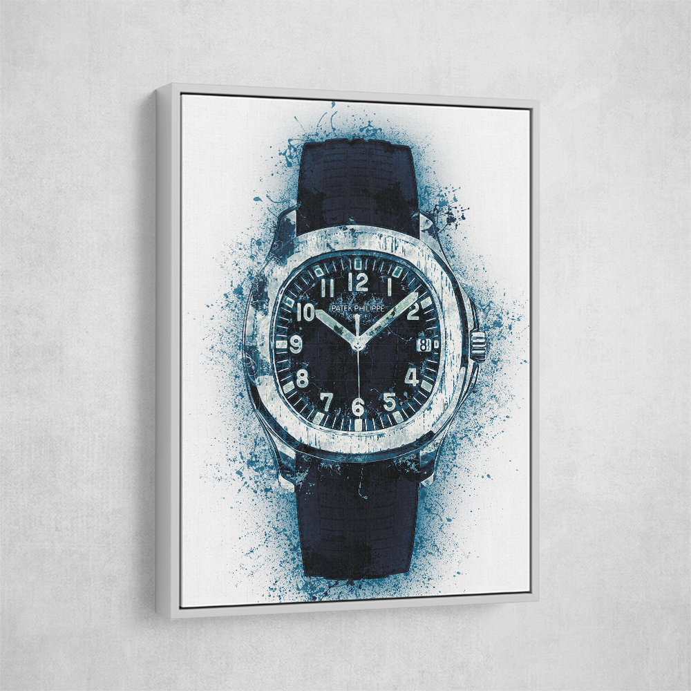 Patek Aquanaut Blue Explosion Abstract