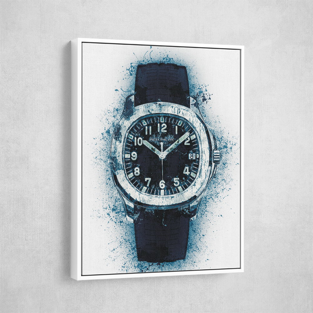 Patek Aquanaut Blue Explosion Abstract