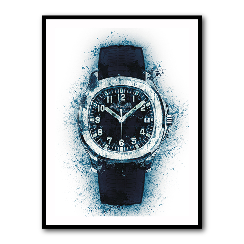 Patek Aquanaut Blue Explosion Abstract