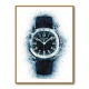 Patek Aquanaut Blue Explosion Abstract