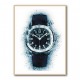 Patek Aquanaut Blue Explosion Abstract