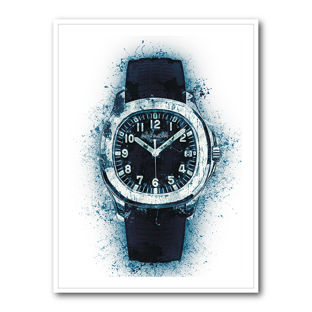 Patek Aquanaut Blue Explosion Abstract