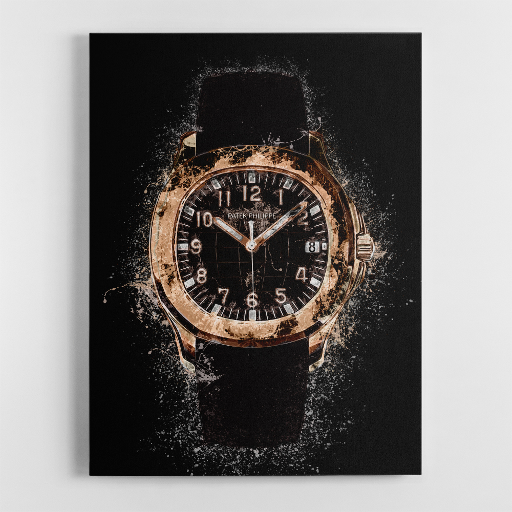 Patek Aquanaut Gold Explosion Abstract