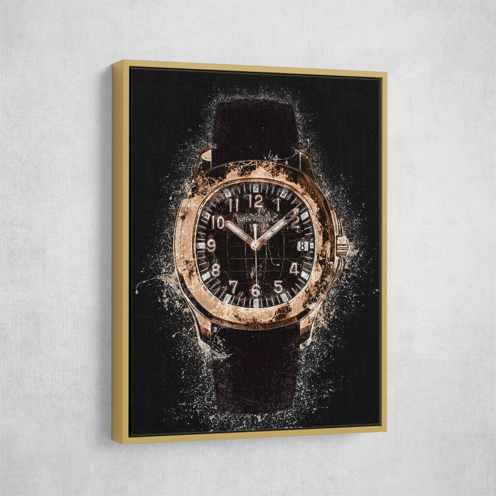 Patek Aquanaut Gold Explosion Abstract