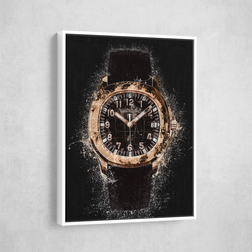 Patek Aquanaut Gold Explosion Abstract