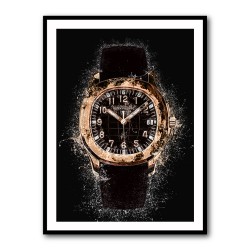 Patek Aquanaut Gold Explosion Abstract