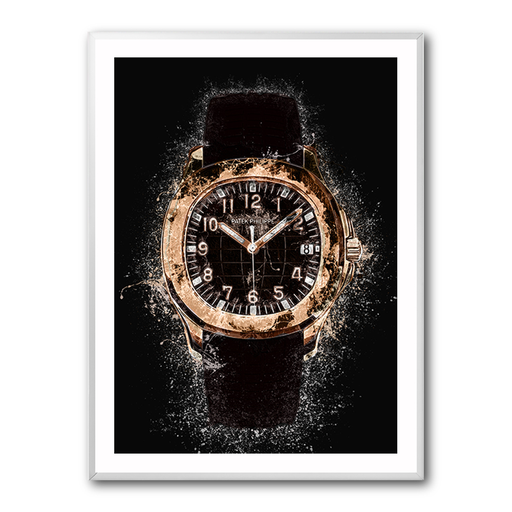 Patek Aquanaut Gold Explosion Abstract