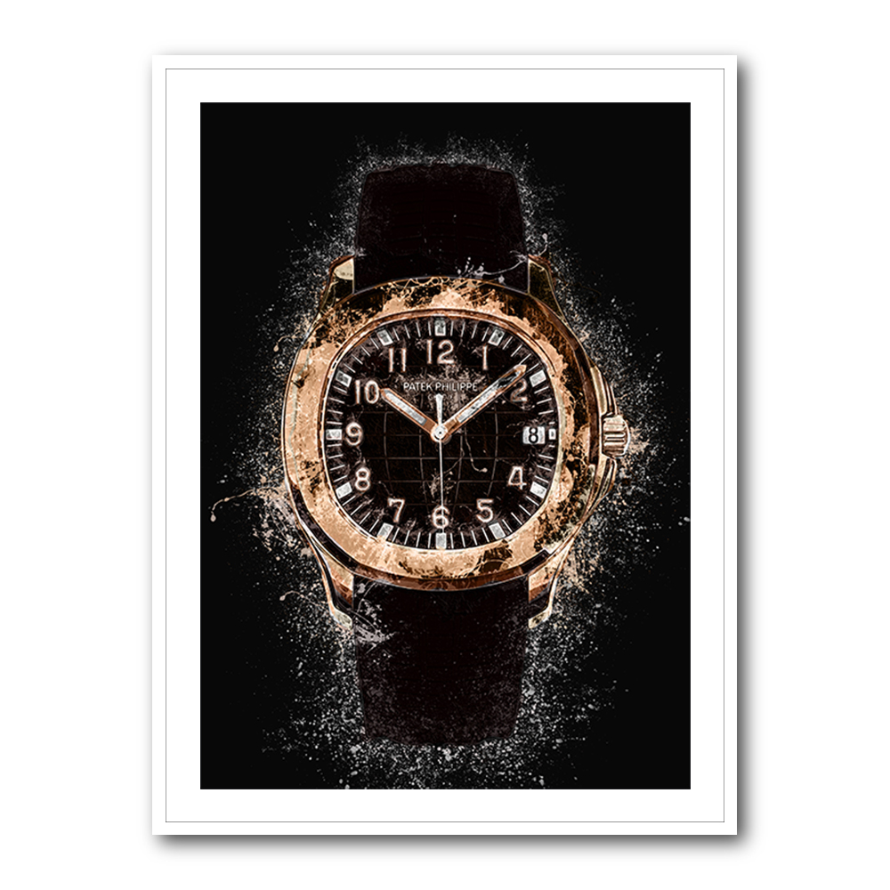 Patek Aquanaut Gold Explosion Abstract