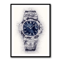 Patek Nautilus Explosion Abstract