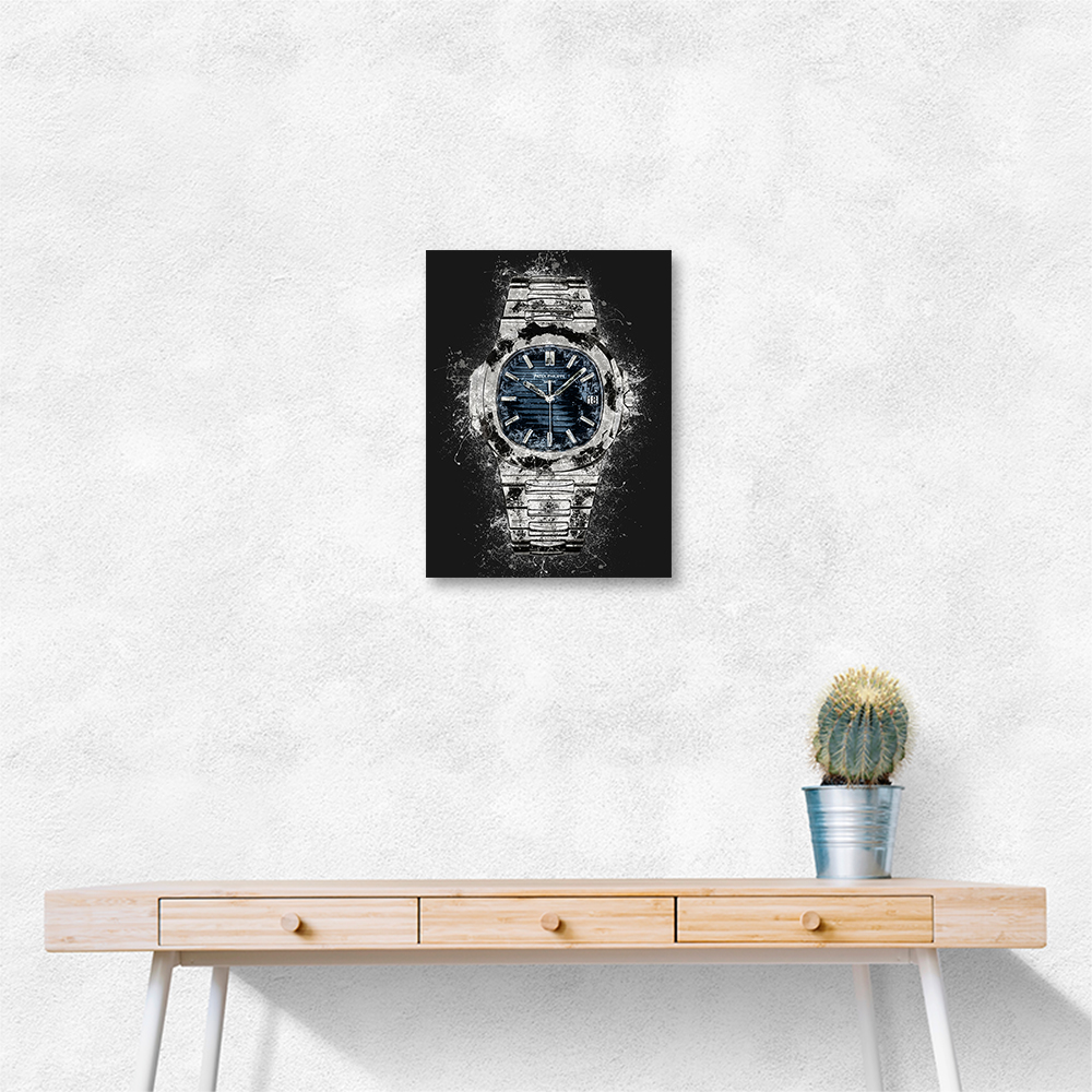 Patek Nautilus Black Abstract