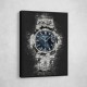 Patek Nautilus Black Abstract