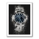 Patek Nautilus Black Abstract