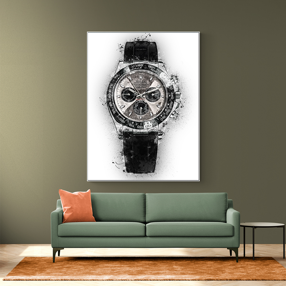 Daytona White Gold Abstract