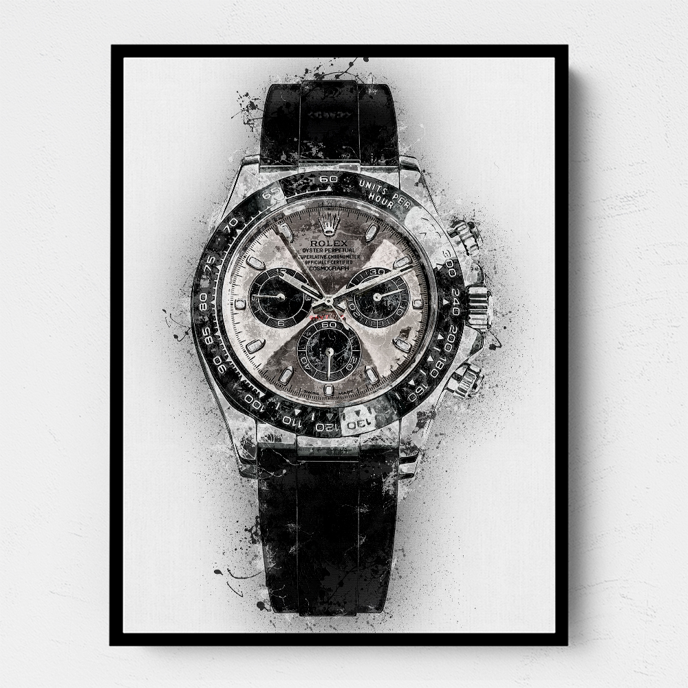 Daytona White Gold Abstract