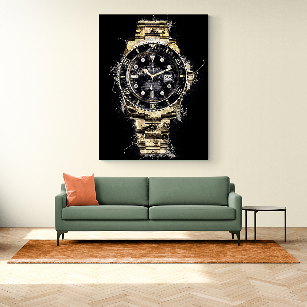 Submariner Gold Abstract