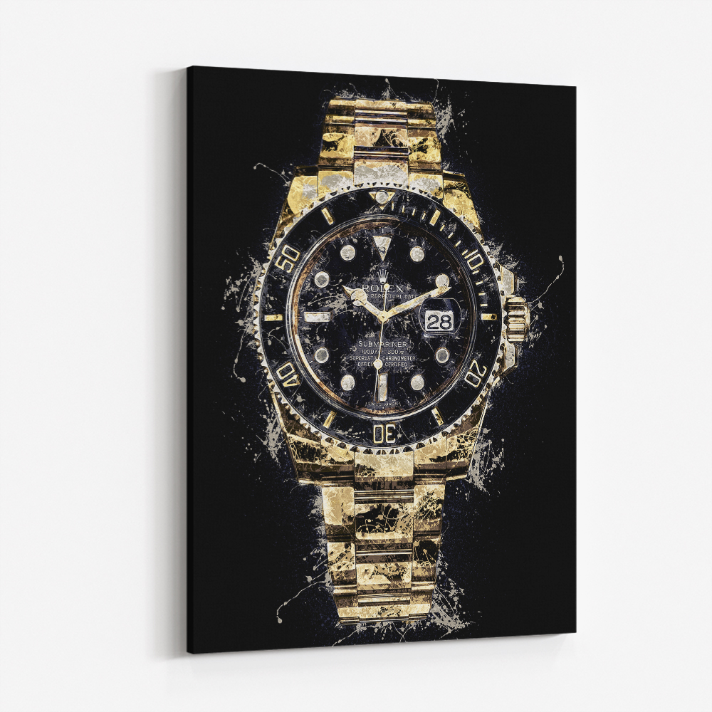 Submariner Gold Abstract