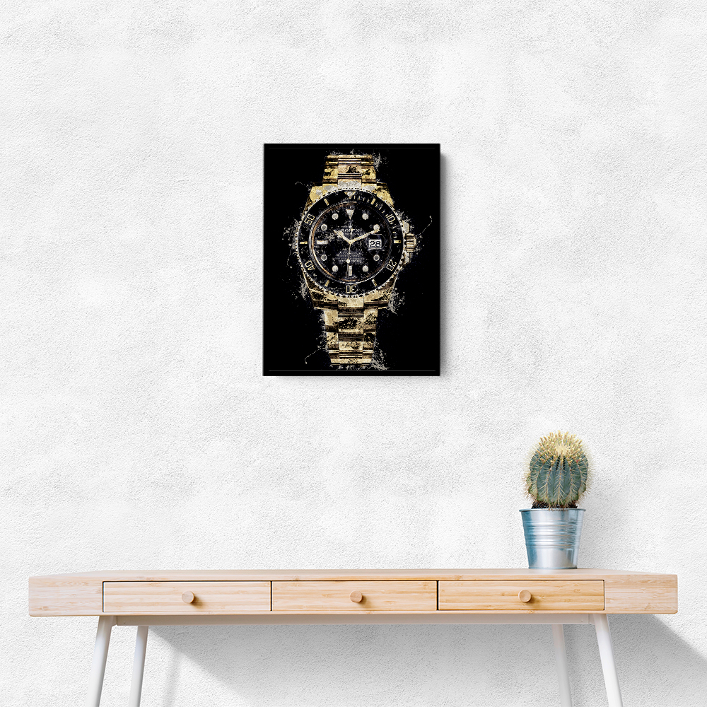 Submariner Gold Abstract