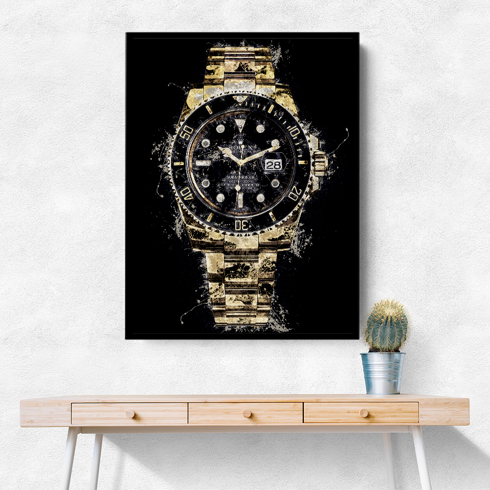 Submariner Gold Abstract