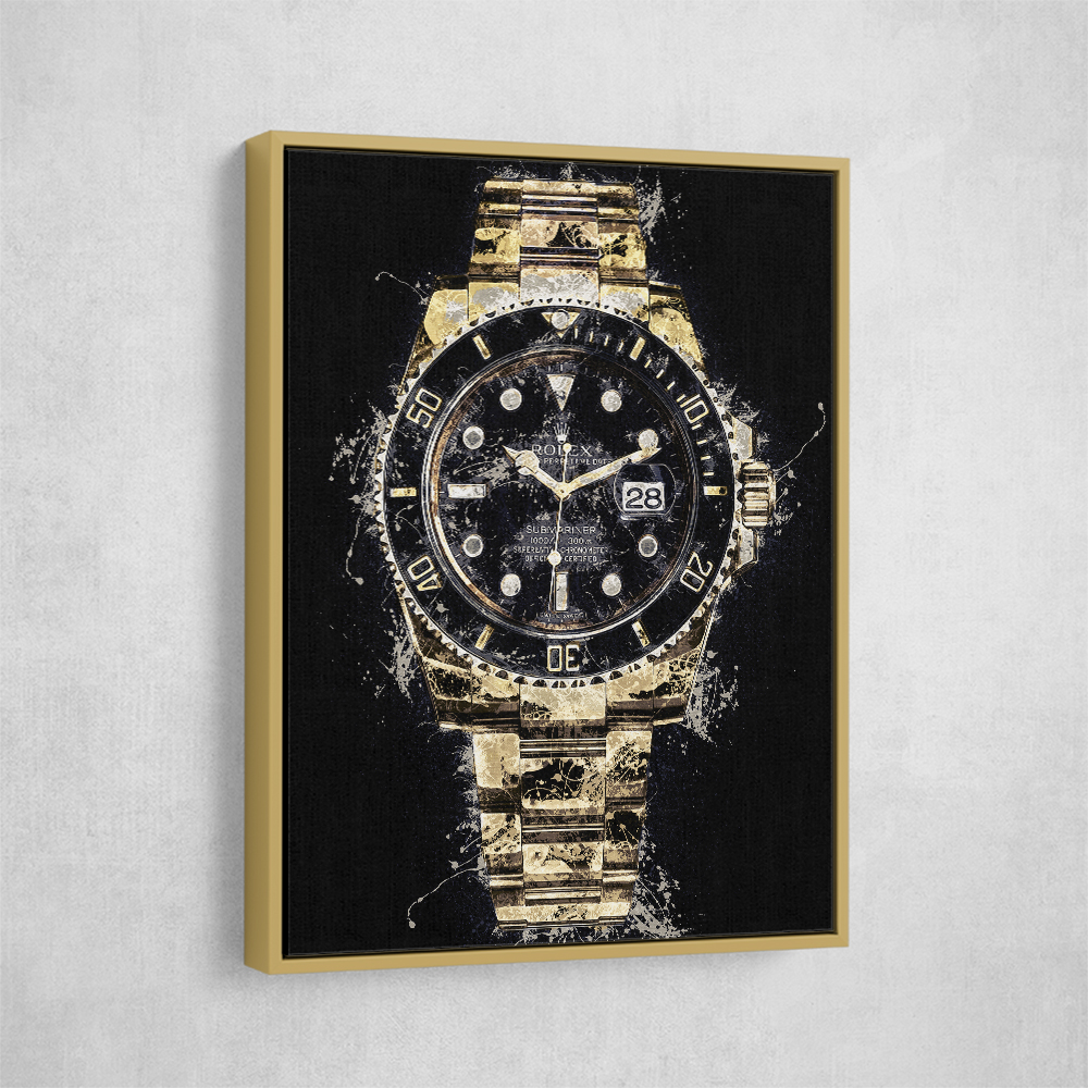 Submariner Gold Abstract