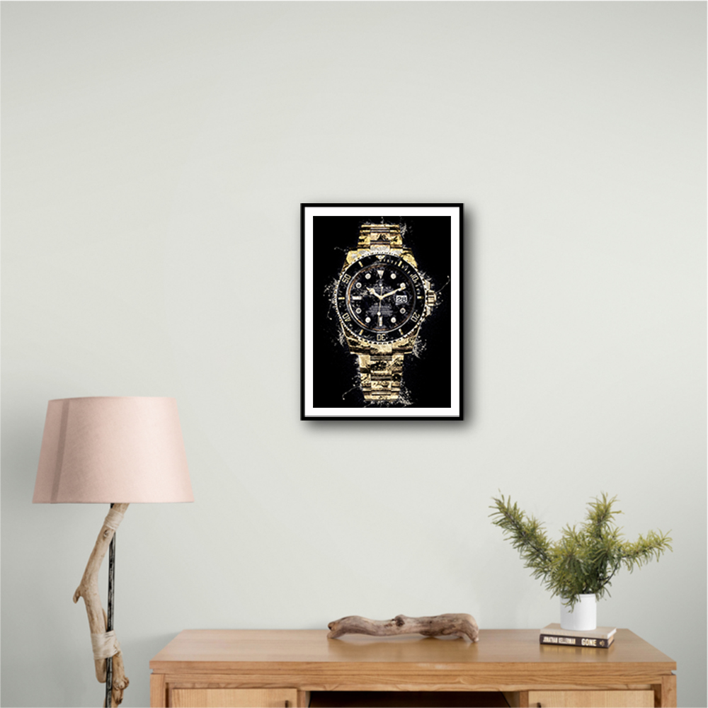 Submariner Gold Abstract