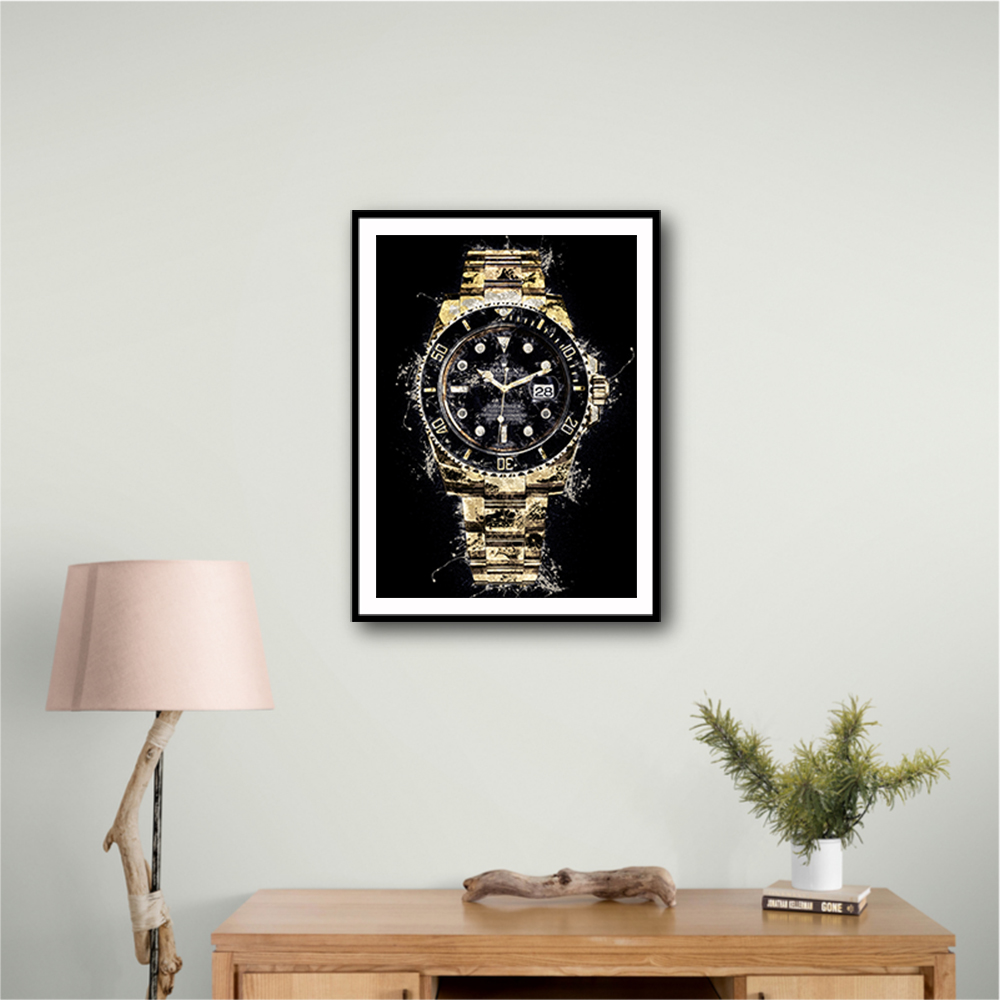 Submariner Gold Abstract