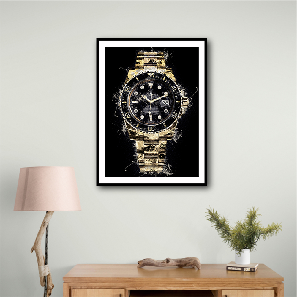 Submariner Gold Abstract