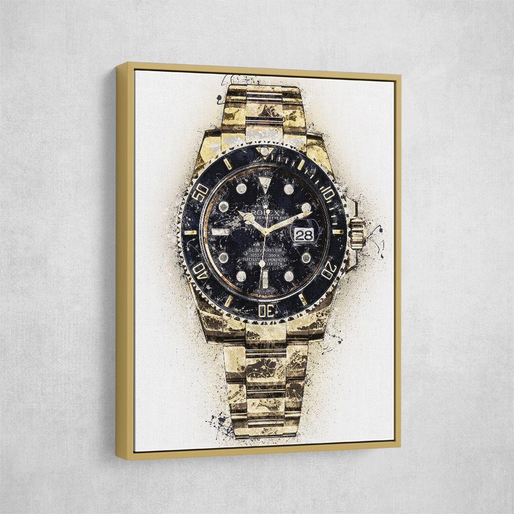 Submariner Gold Abstract