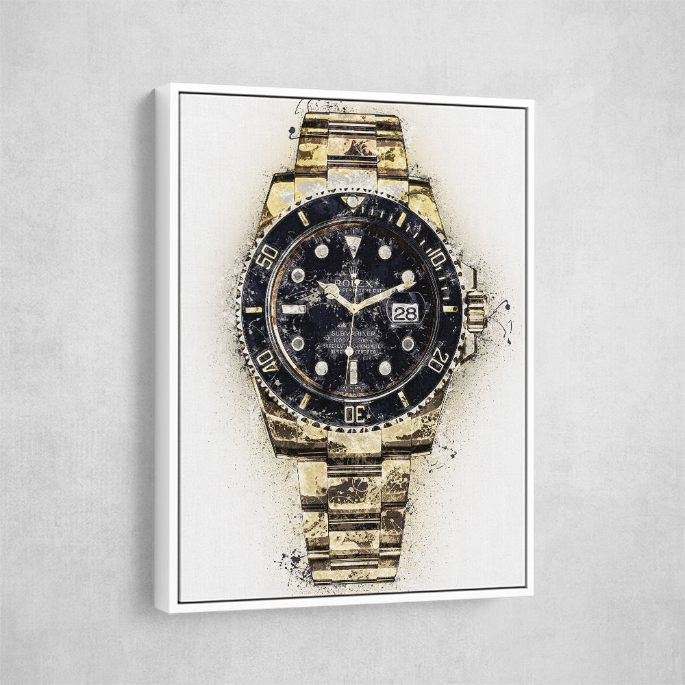 Submariner Gold Abstract