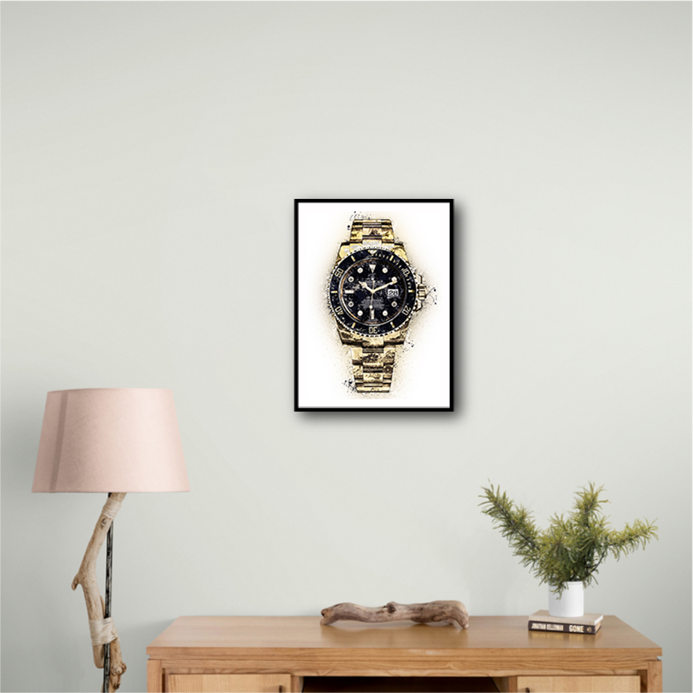 Submariner Gold Abstract