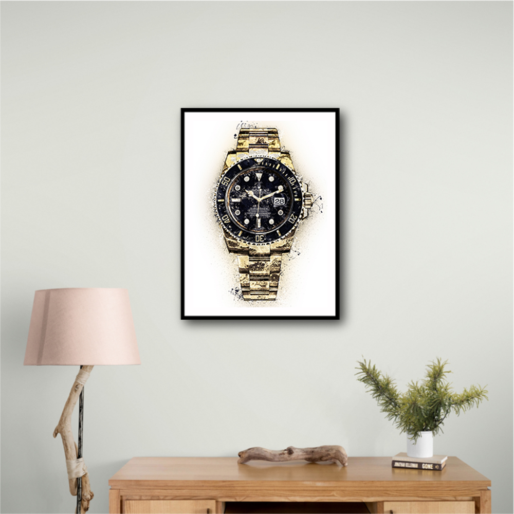 Submariner Gold Abstract