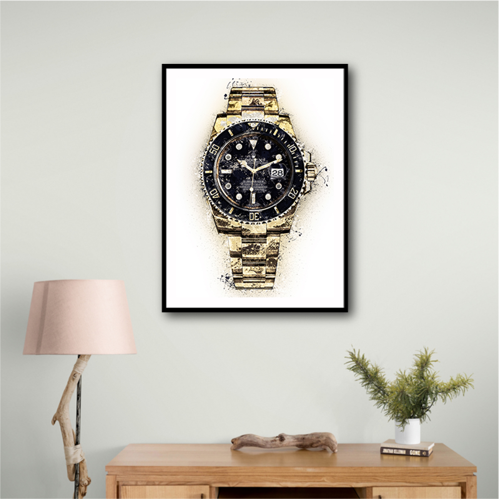 Submariner Gold Abstract