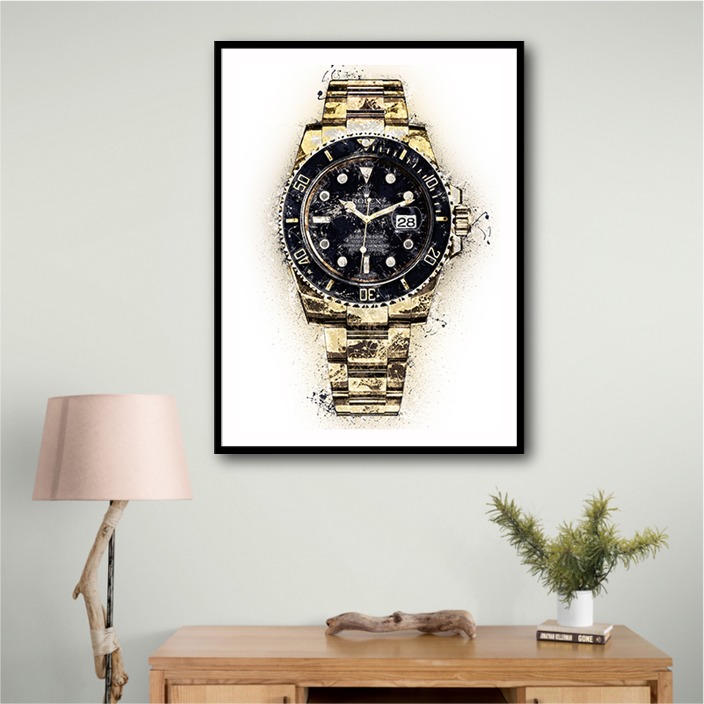 Submariner Gold Abstract