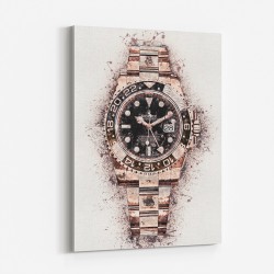 Rolex GMT Master II Rose Abstract