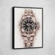 Rolex GMT Master II Rose Abstract