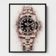 Rolex GMT Master II Rose Abstract