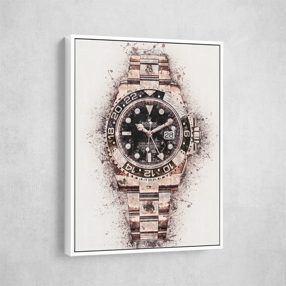 Rolex GMT Master II Rose Abstract