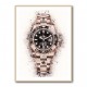 Rolex GMT Master II Rose Abstract