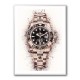 Rolex GMT Master II Rose Abstract