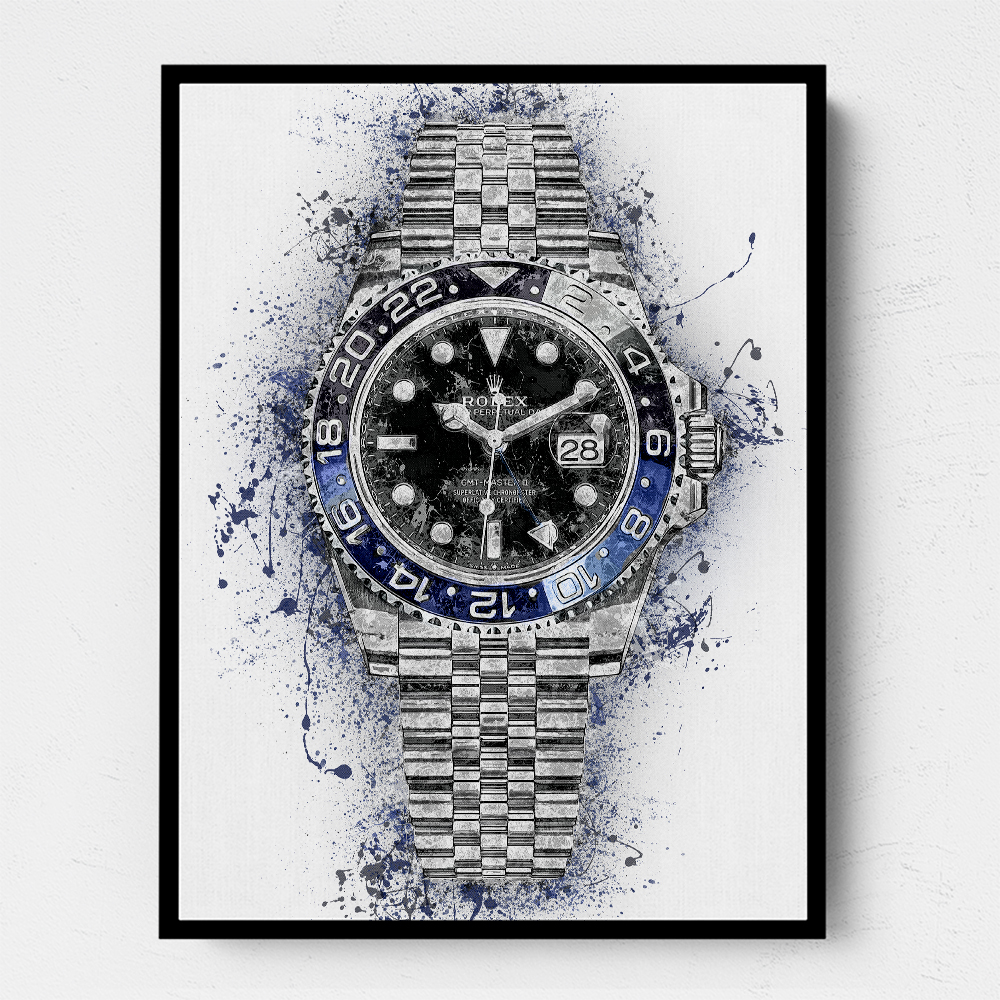 Rolex Batman Abstract