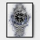 Rolex Batman Abstract