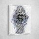 Rolex Batman Abstract