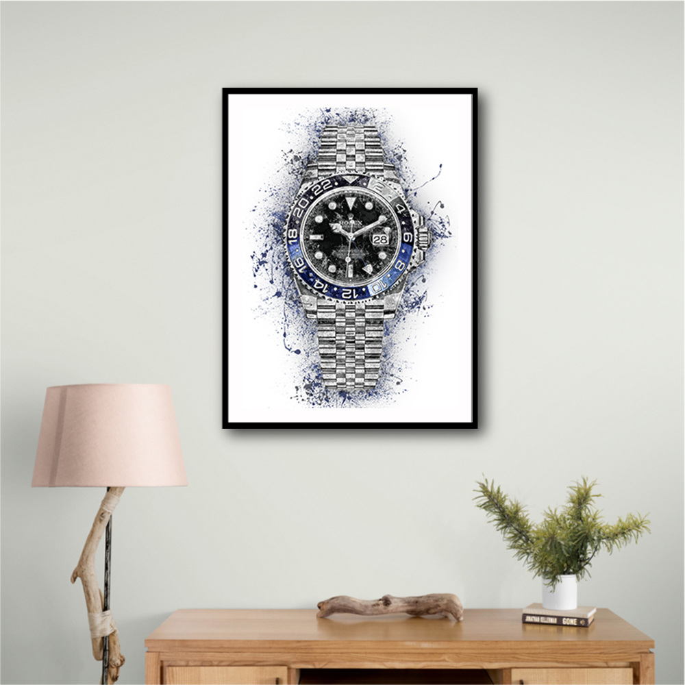 Rolex Batman Abstract