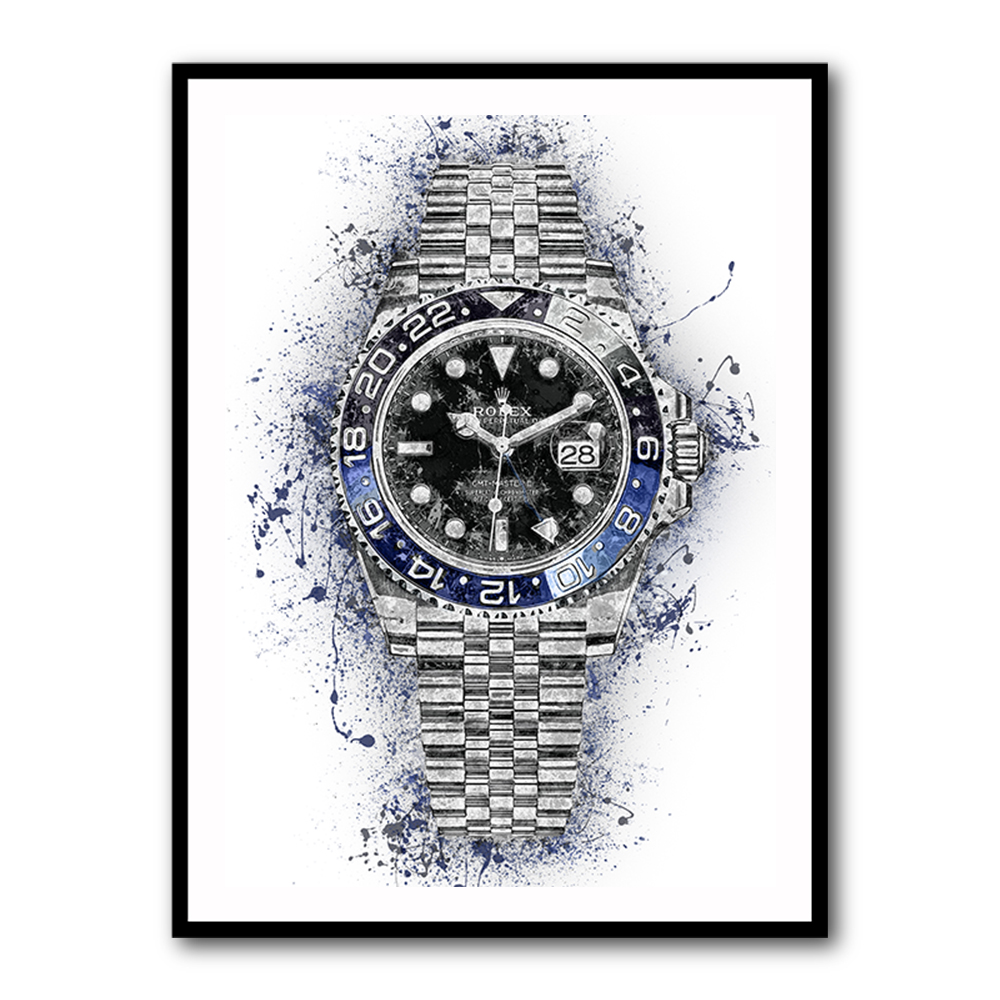 Rolex Batman Abstract